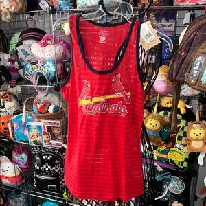 NWT MLB St. Louis Cardinals Tank Top women’s size M